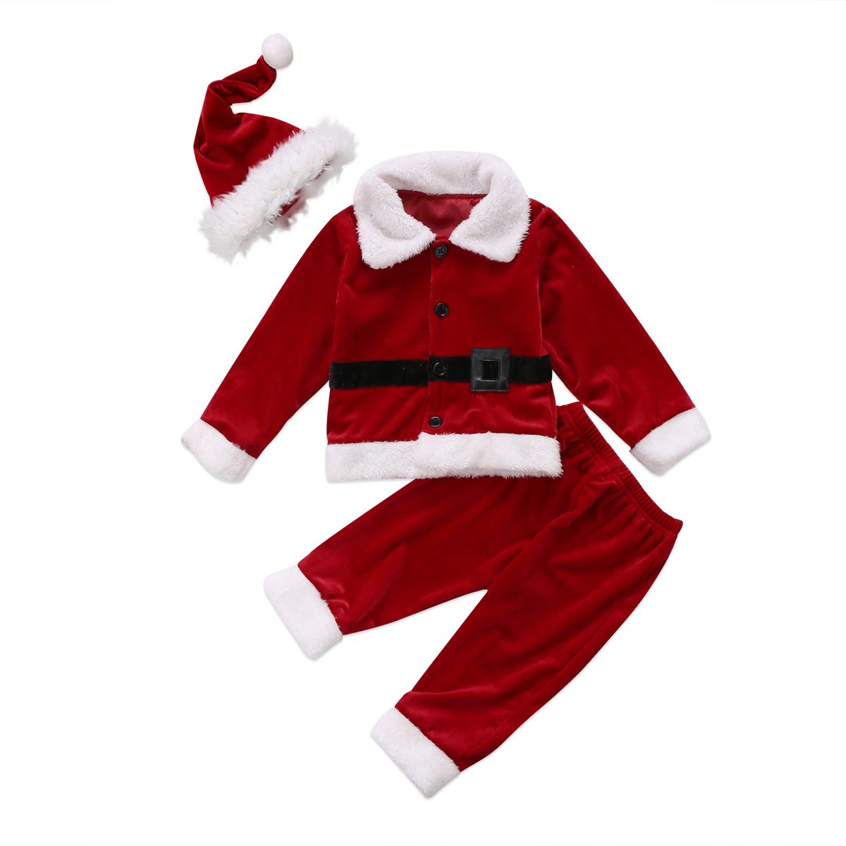santa suit baby boy