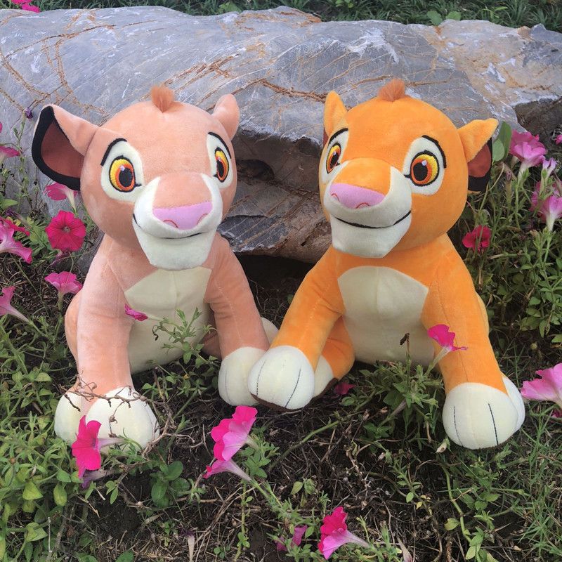 2019 New 25cm Lion King Simba Plush Toys Pillow Bed Soft Pp Cotton