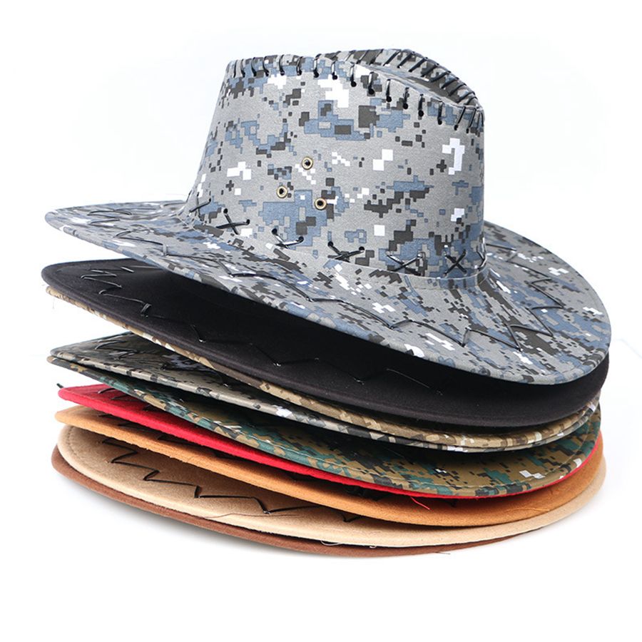 camo cowboy hat