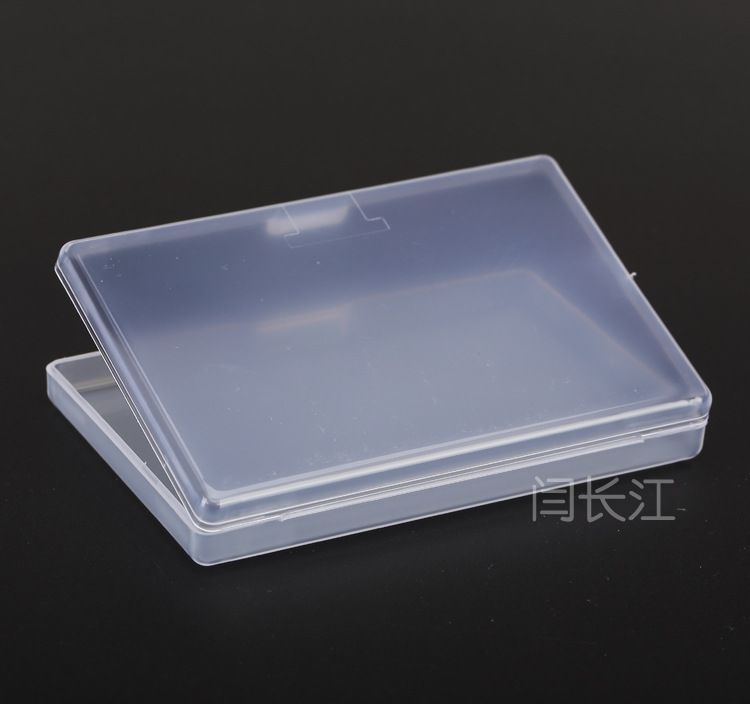 flat plastic box