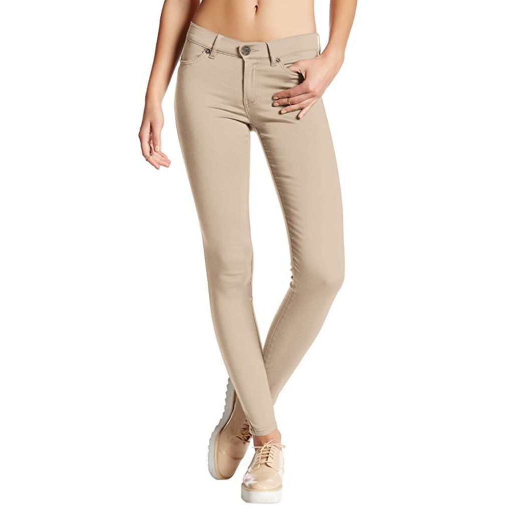 ladies tan jeans