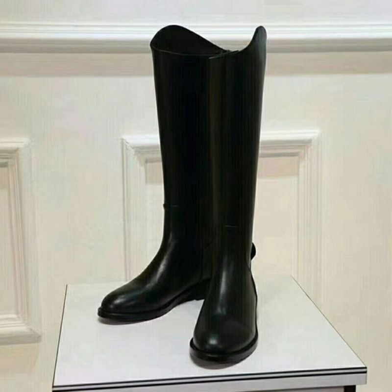 shiny long boots