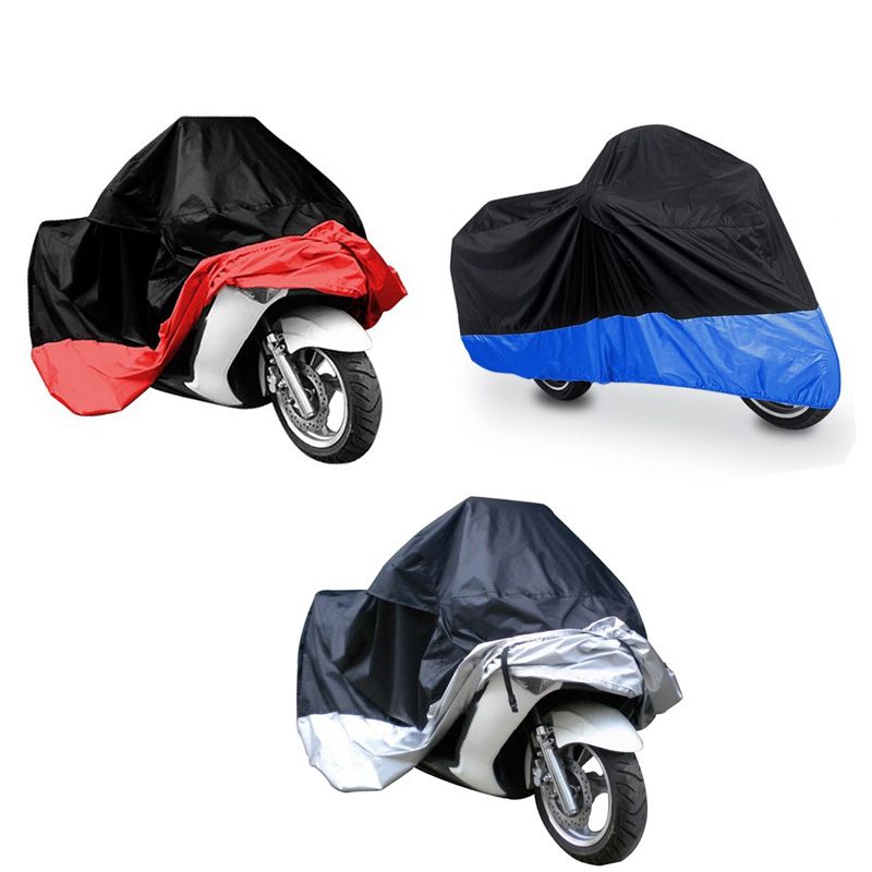Motorcycle Waterproof Outdoor Vented Motor Bike Scooter Dust Rain Cover 3XL UK