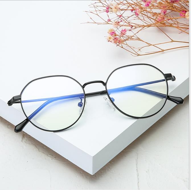 Compra Nuevo Tipo De Armazón De Metal Para Espejo De Marco Pequeño Para  Hombre Para Gafas Anti Blu Ray De Marco Abierto De Bola Barato | Entrega  Rápida Y Calidad | Es.Dhgate