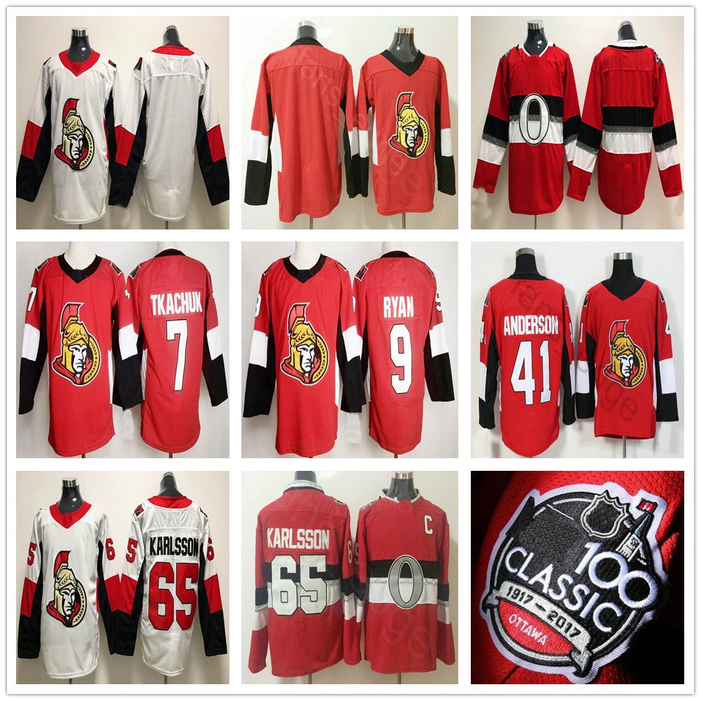 ottawa senators new jerseys
