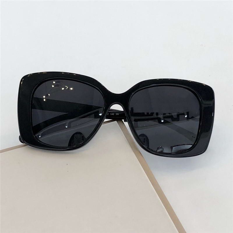 Gafas de negras cuadradas piedras lentes grises mujeres gafas de sol 400