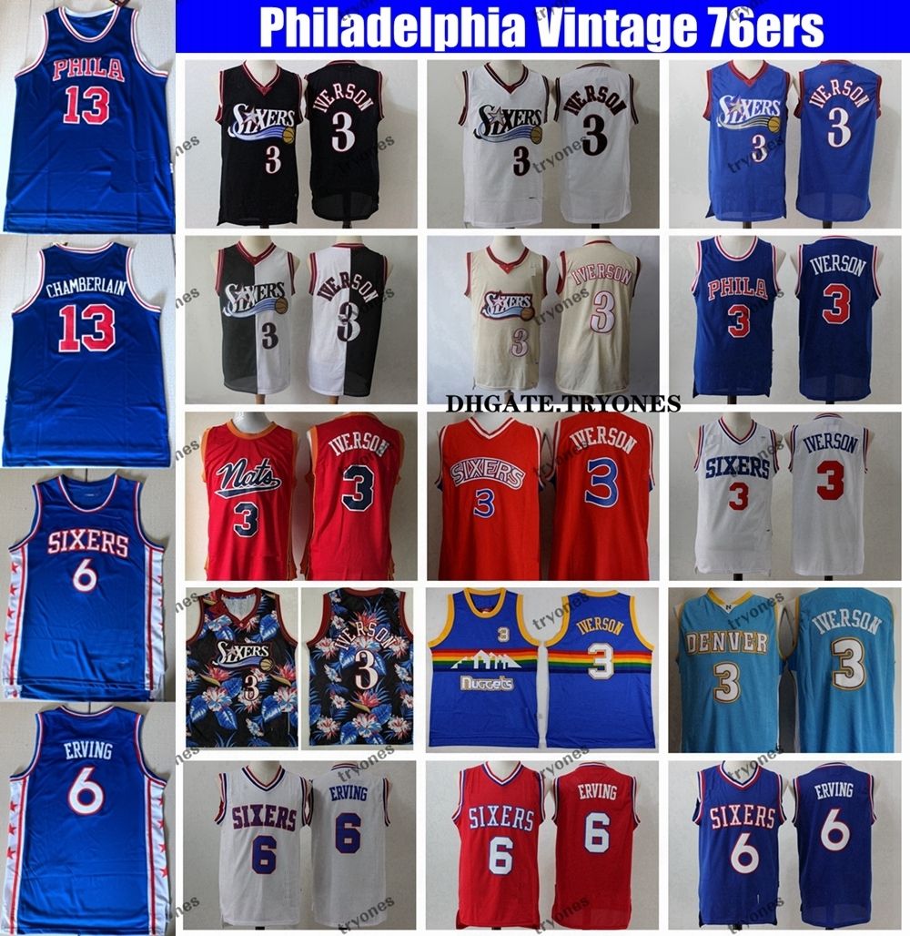 allen iverson baseball jersey