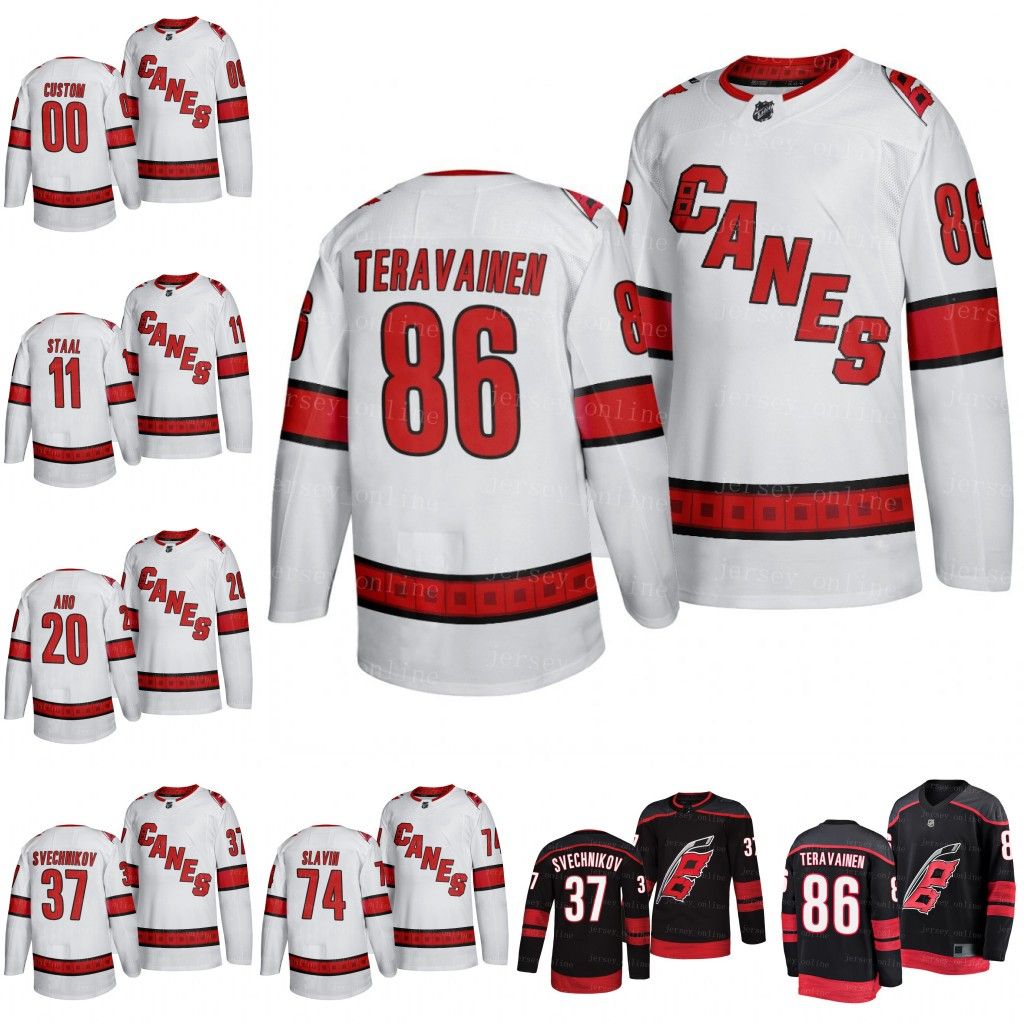 carolina hurricanes away jersey