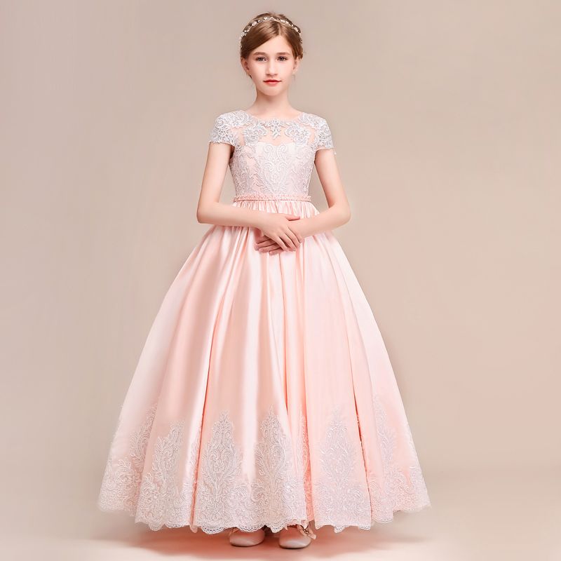 satin short gown styles