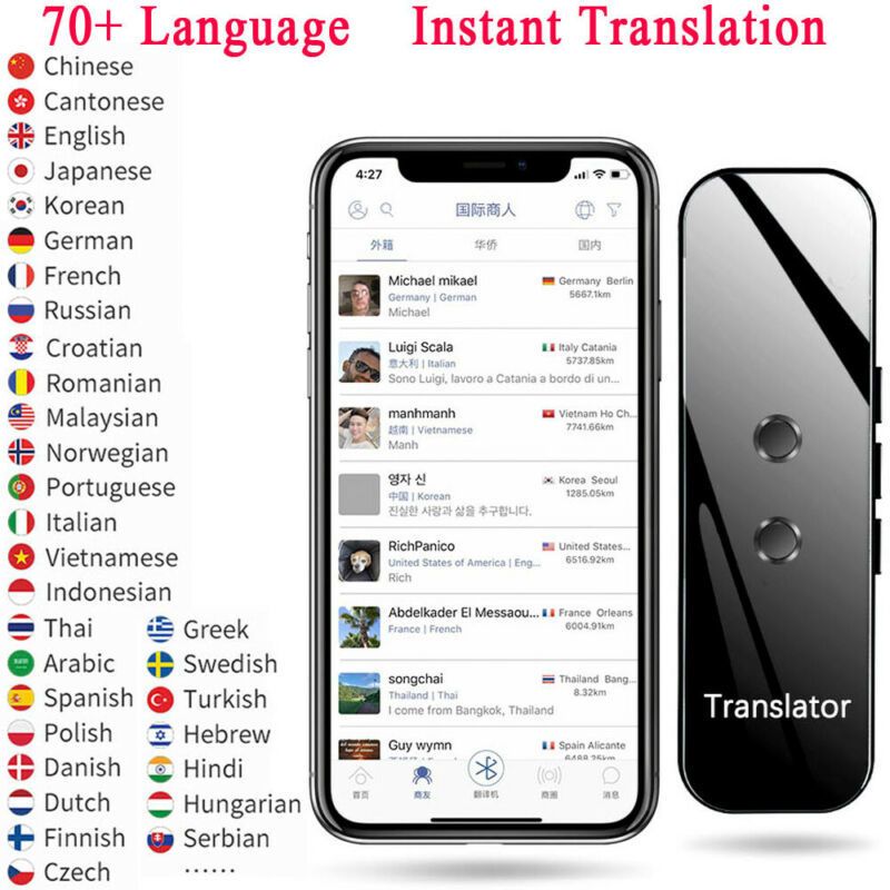Wholesale Best Quality New 70+ Languages Translator 2020 Smart