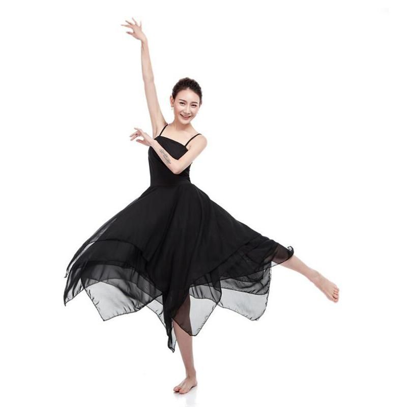 Elegantes Trajes De Danza Moderna Lírica Trajes De Las Mujeres De Ballet Para Adultos Contemporánea Ropa Del Funcionamiento De La Práctica De 38,61 € | DHgate