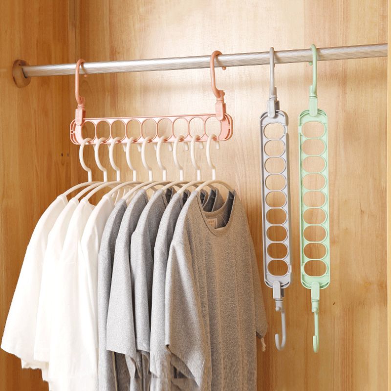 5pcs Wonder Closet Organizer Space Saver Magic Hanger Clothing Rack Clothes Hook