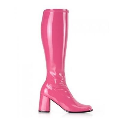 pink long boots