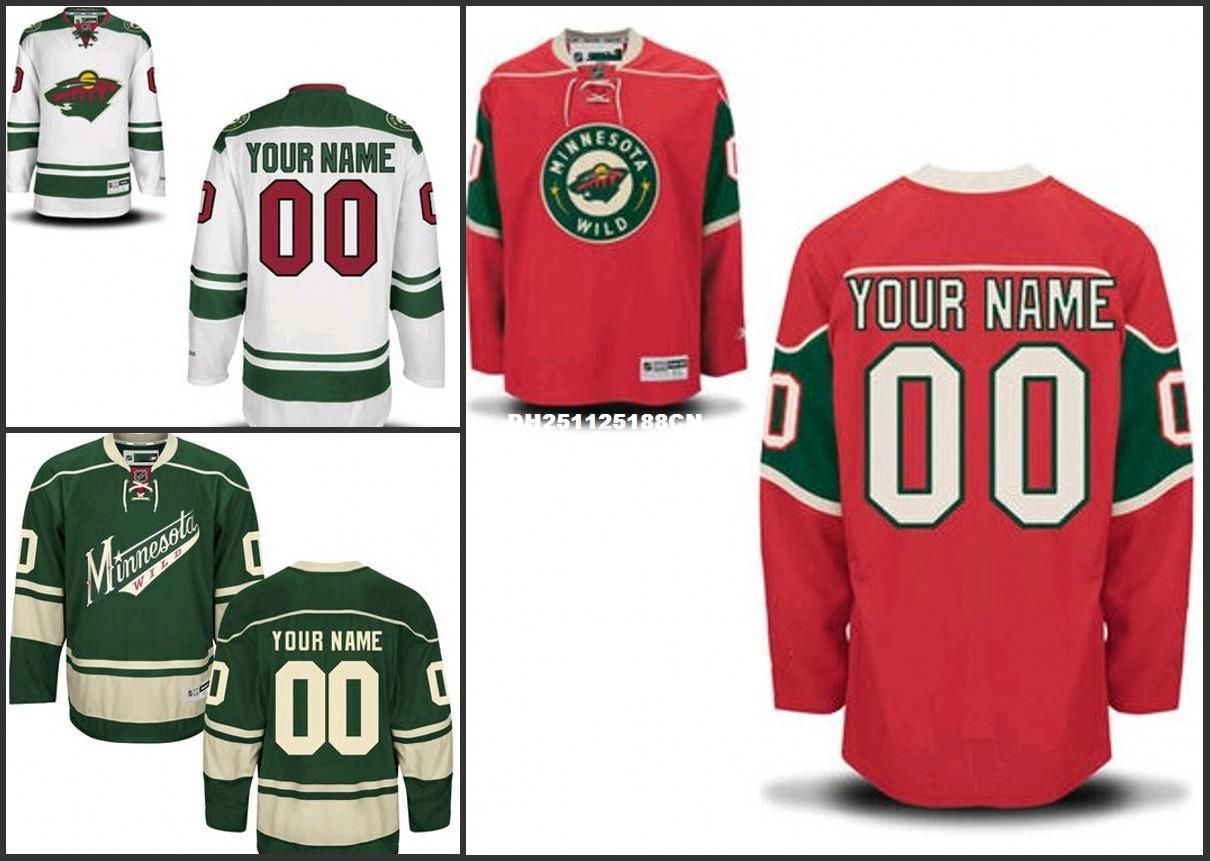 minnesota wild personalized jersey