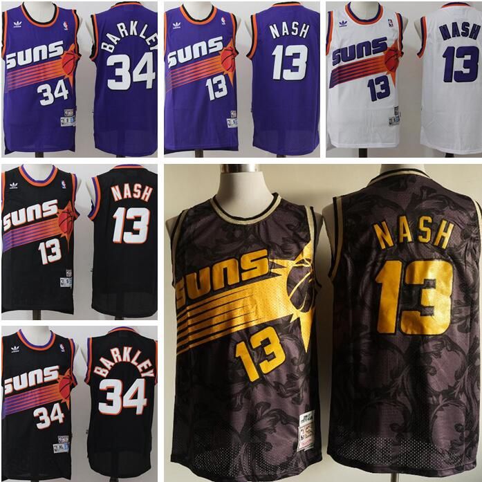 black charles barkley suns jersey