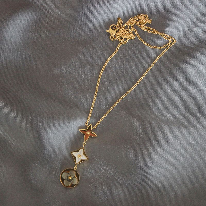 gold agate necklace