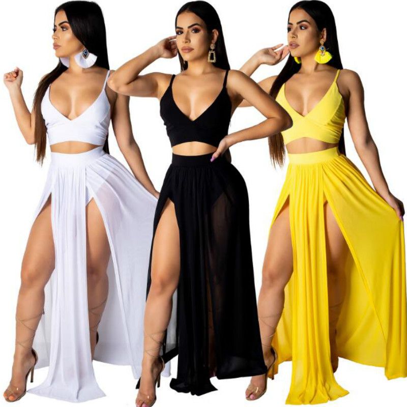 long dress with split