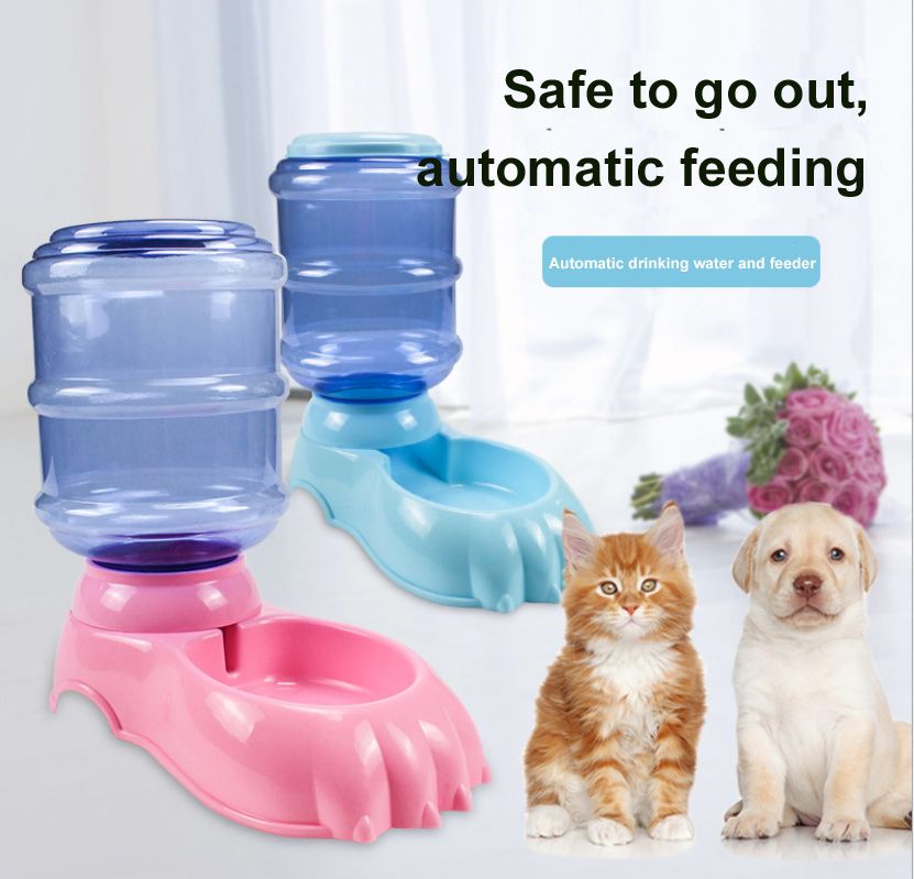 2020 3.8L Large Capacity Auto Dog Feeder Automatic Pet Feeder Drinking