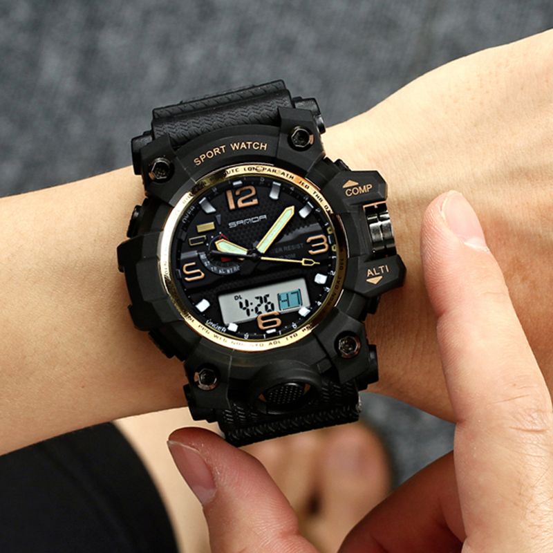 mens waterproof wrist watch
