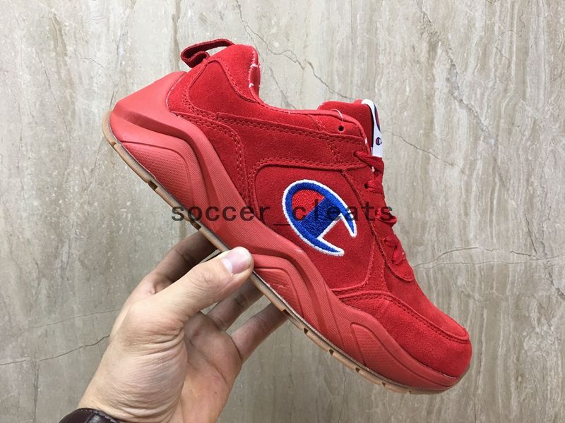 champion 93 eighteen red suede