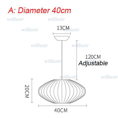 un diamètre de 40 cm