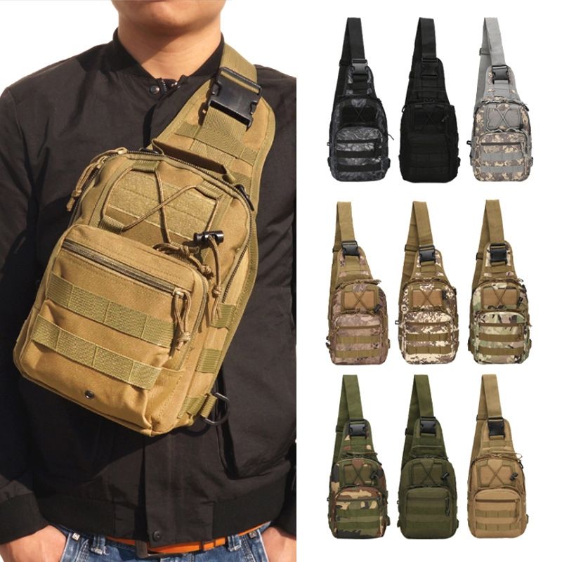 Military Bag Tactical Molle Camouflage Backpack Shoulder Hiking Camping ...