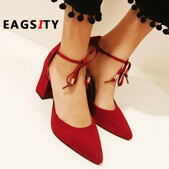 pointed toe block heel sandals