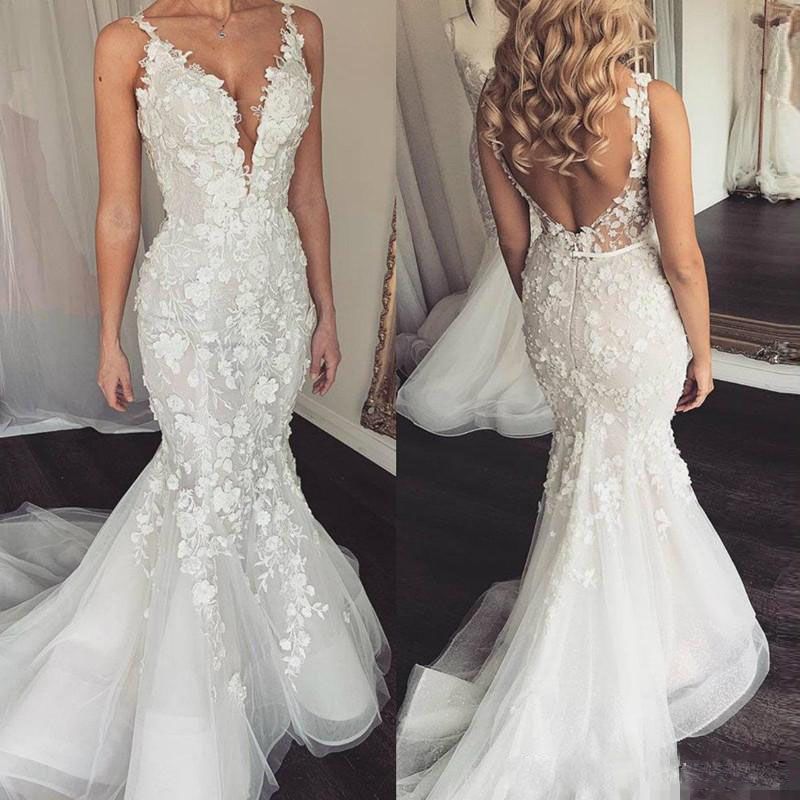 slim fit wedding dress