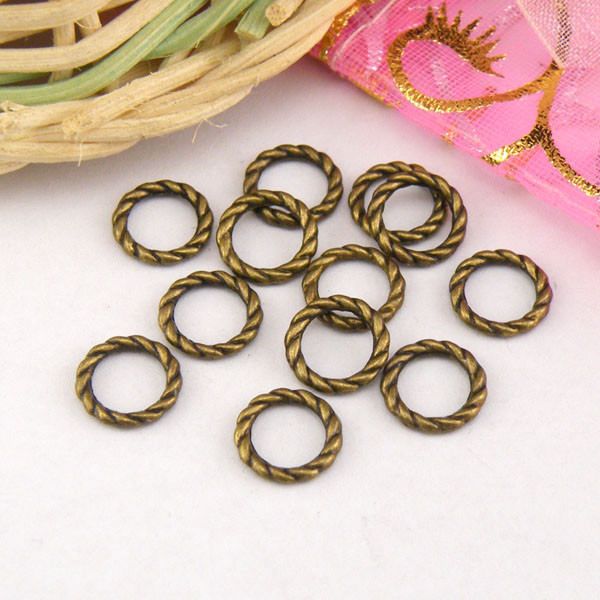 35Pcs Tibetan Silver,Antiqued Bronze Ring Connectors Findings 19mm M1641 35Pcs Tibetan Silver,Antiqued Bronze Ring Connectors Findings 19mm M1641