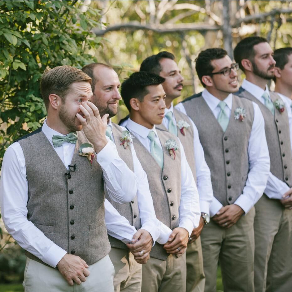 garden party wedding attire men