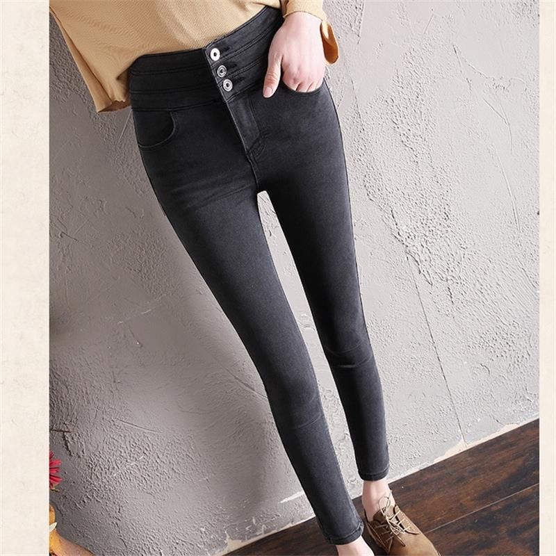 damage black jeans for girls