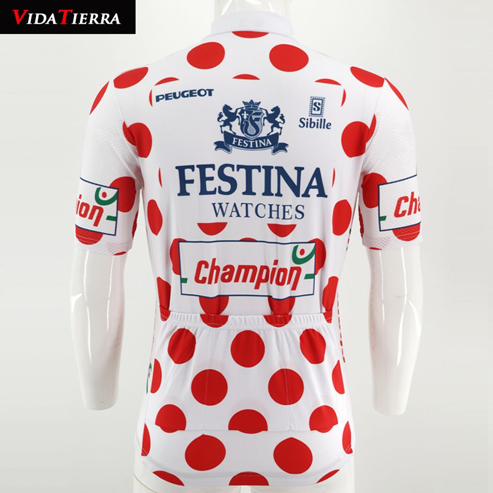 red mtb jersey