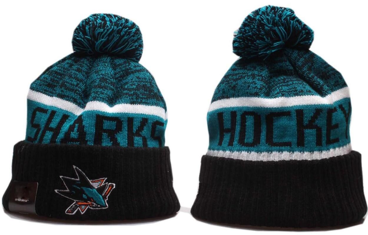 san jose sharks beanie