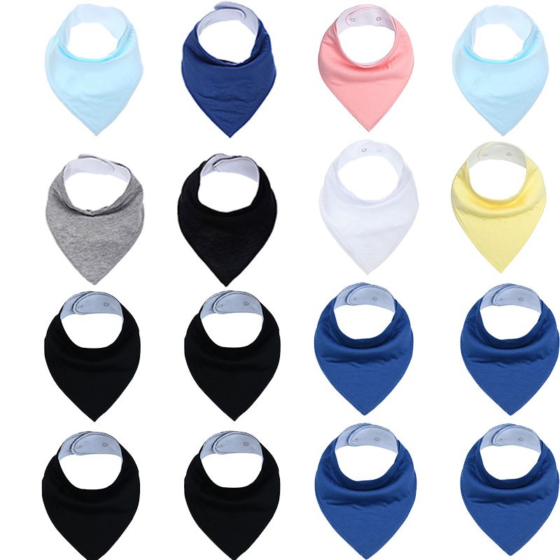 solid color baby bibs