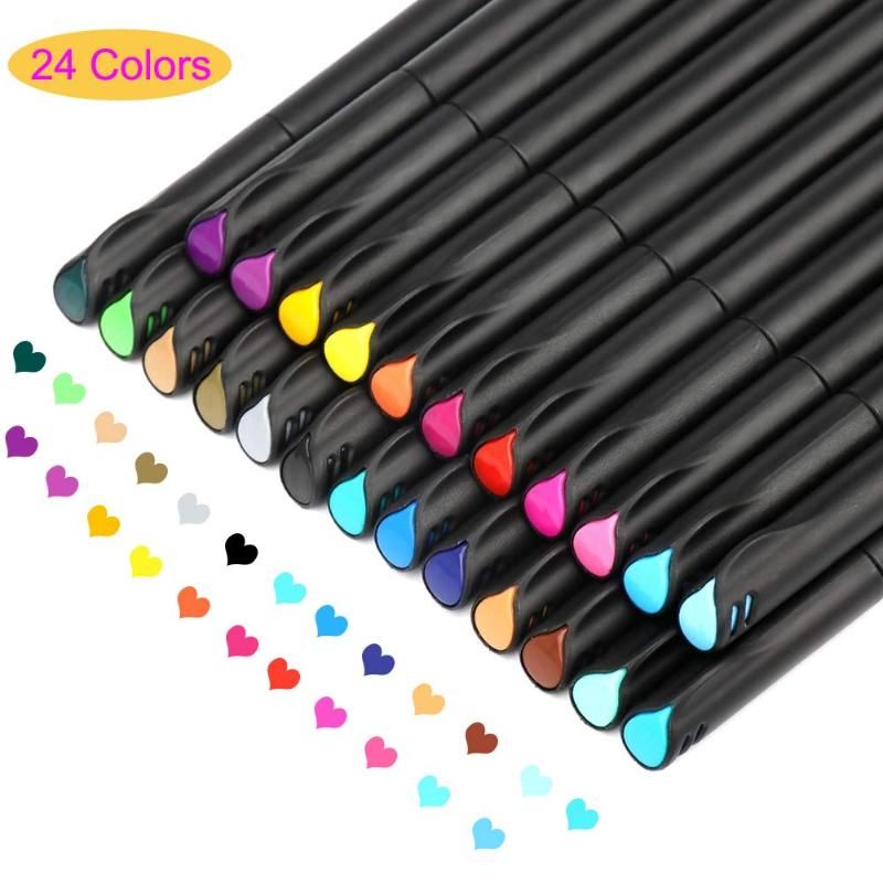 colored pens