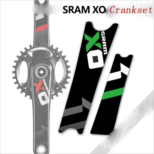 SRAM X0 GRIPPER VINYL CRANK ARM DECAL PROTECTION STICKERS MTB enduro