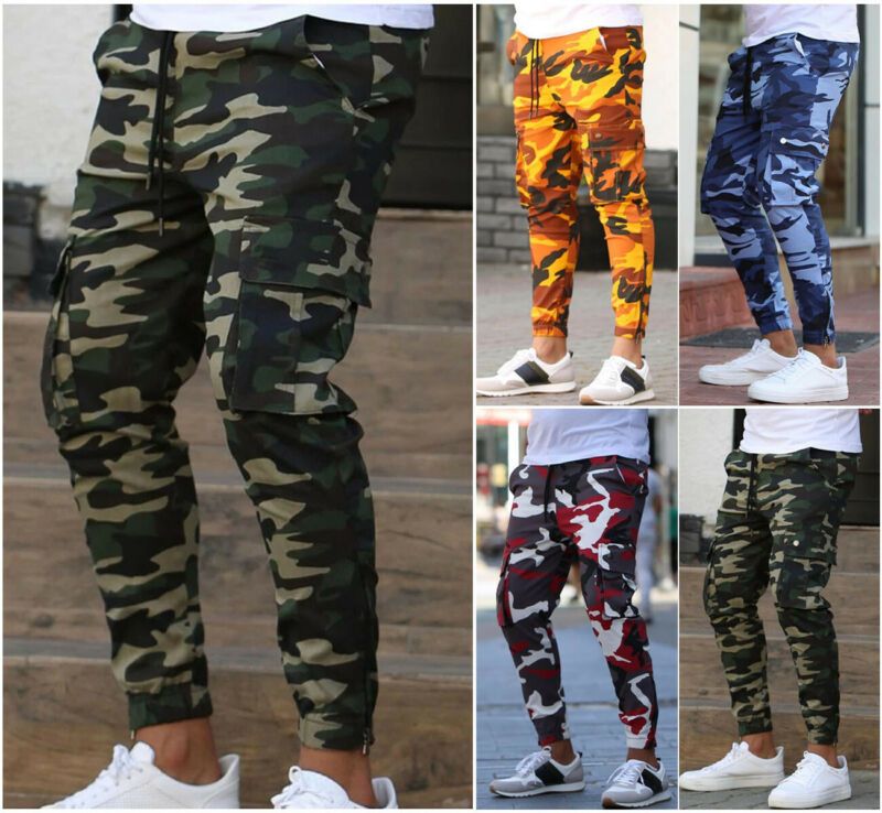 calça tipo militar masculina