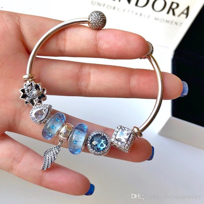 Regalos De Navidad 2018 Pandora Encanto Abiertas Joyas De Plata Esterlina Paquete Original Completo De 179,18 € | DHgate