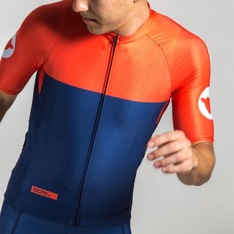 solid color cycling jersey