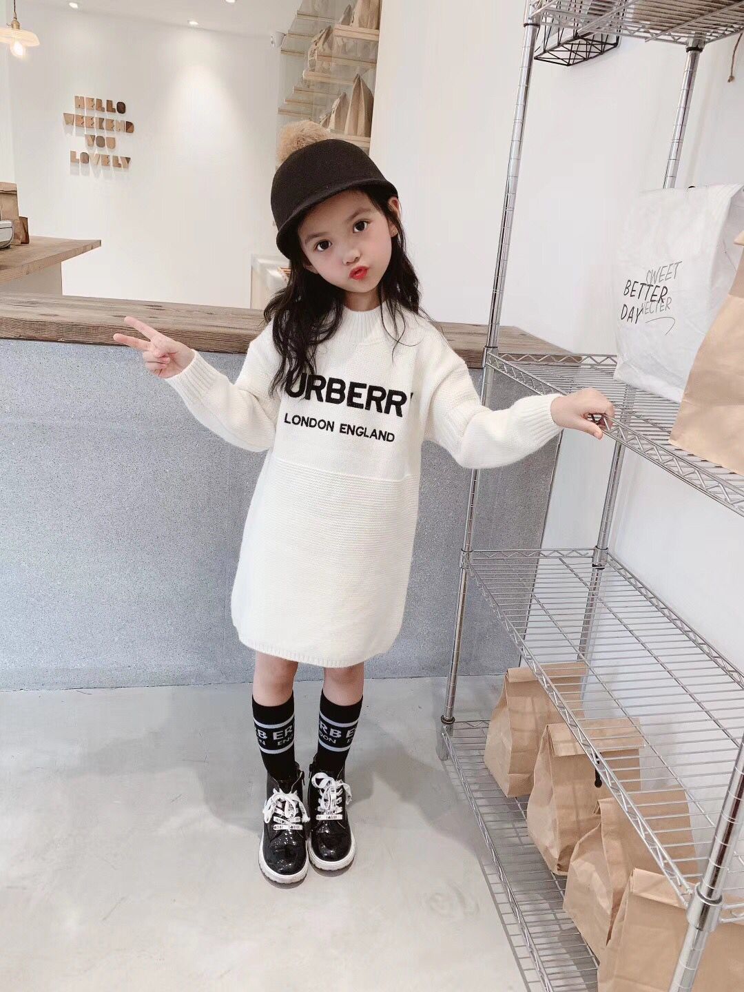 robe hiver petite fille