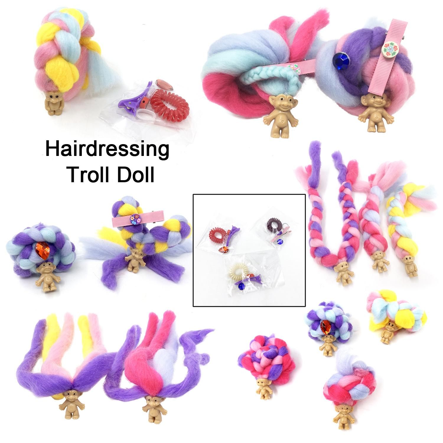 mini troll dolls