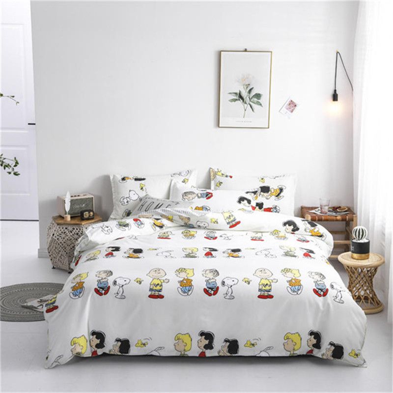 High Quality Pattern 3 Bedding Set Duvet Cover Pillowcase Flat