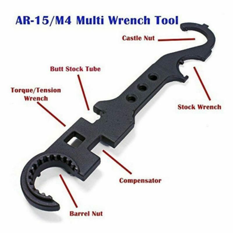 2021 AR15/M4 M16 Armorers Wrench Combo Armorer Spanner Tool Handguard Stock Barrel Remove Carbon