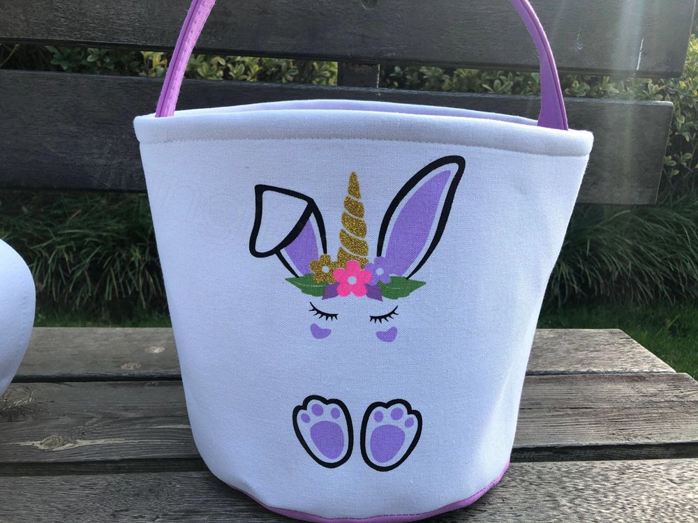 canvas easter bolsas