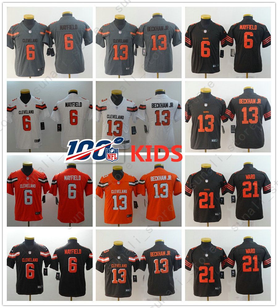 baker mayfield jersey for kids