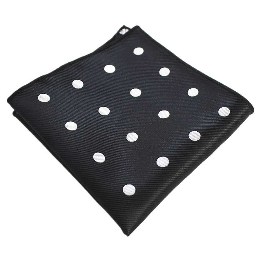 Bandana or Large Handkerchief Red Polka Dots B1