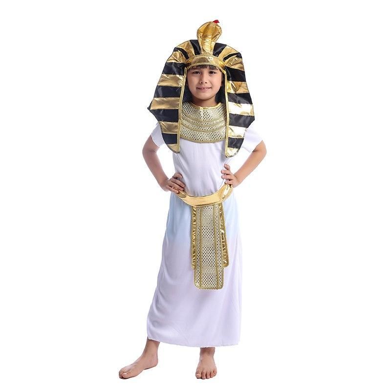 Vestido de lujo Kit de Faraón Egipcio Rey Niño de fiesta de Semana Libro