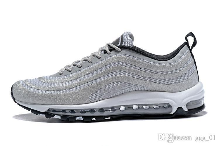 silver track shoes
