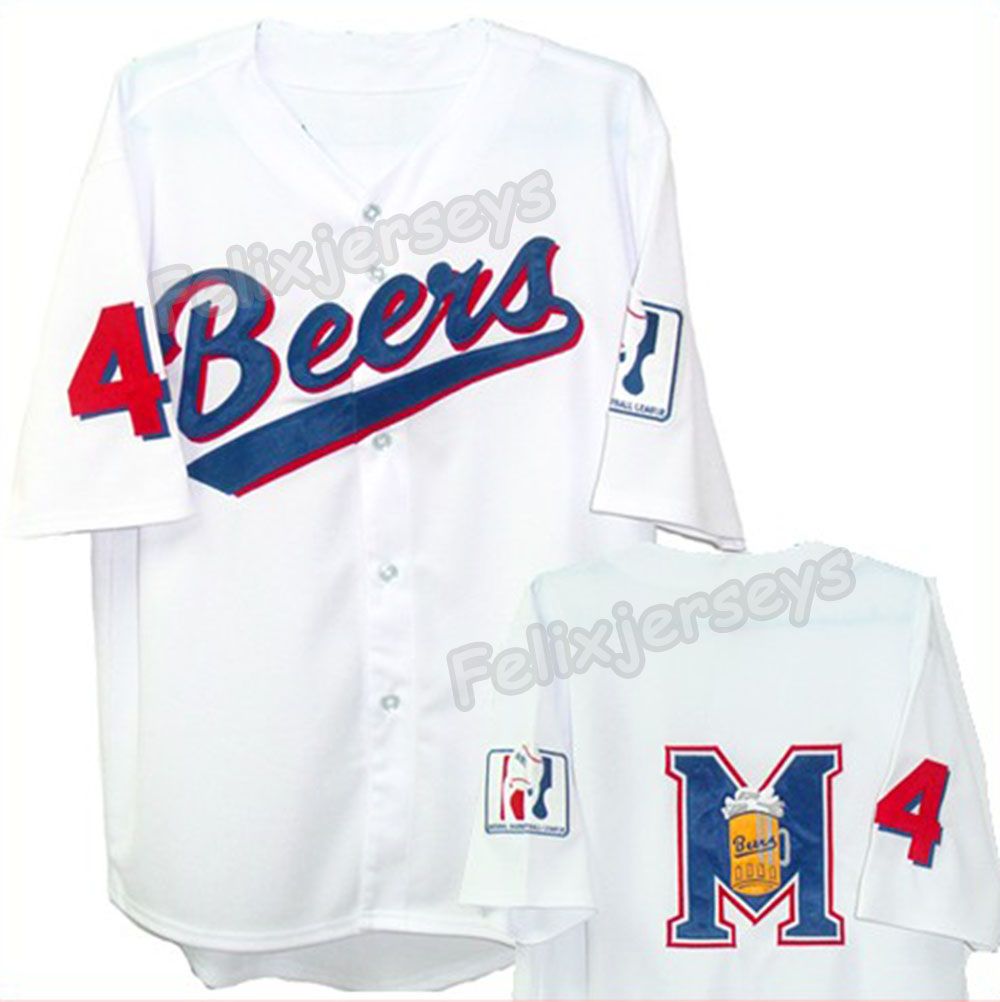 beers baseball jersey