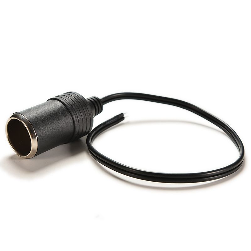 conector hembra del adaptador del cable del cargador del enchufe hembra Qii lu Encendedor de cigarrillos del coche
